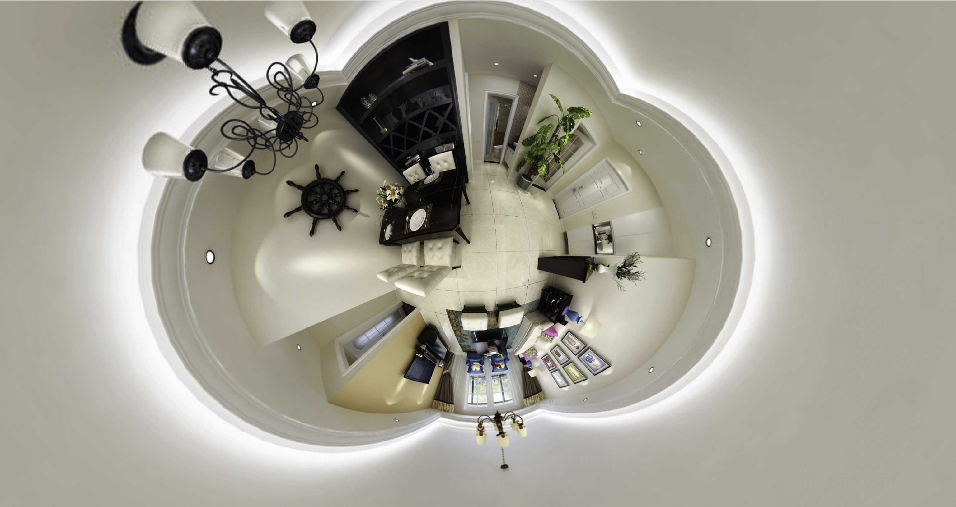 新城镇写出 720全景 VR全景 360全景之间的联系与区别